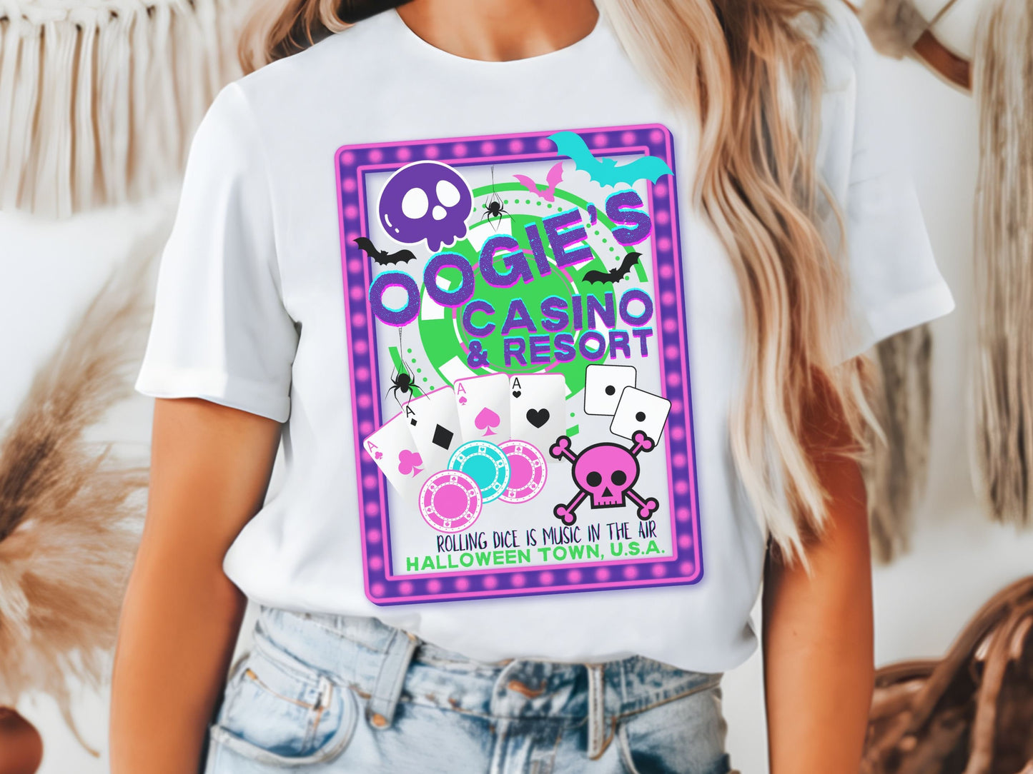 Oogie Boogie Casino Resort Shirt, Subtle Disney Family Tee