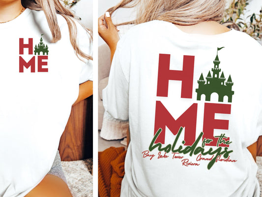 Customizable Disney Christmas Shirt, Family Holiday Vacation