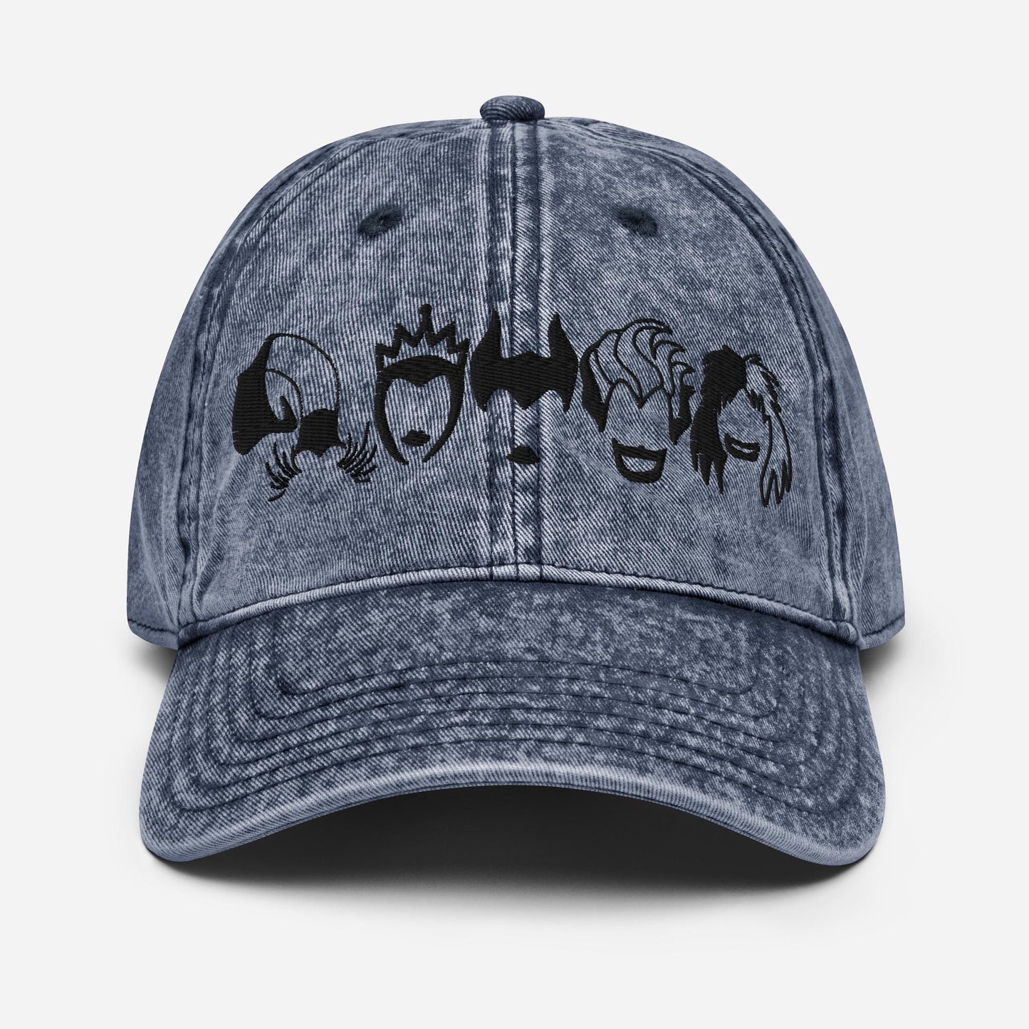 Disney Villains Sketch Icon Hat, Halloween Party Cotton Cap