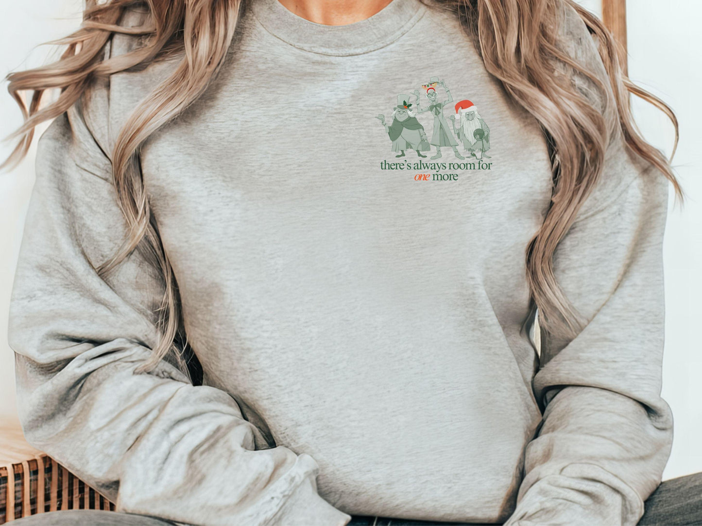 Holiday Haunted Mansion Sweatshirt, Disney Christmas Shirt