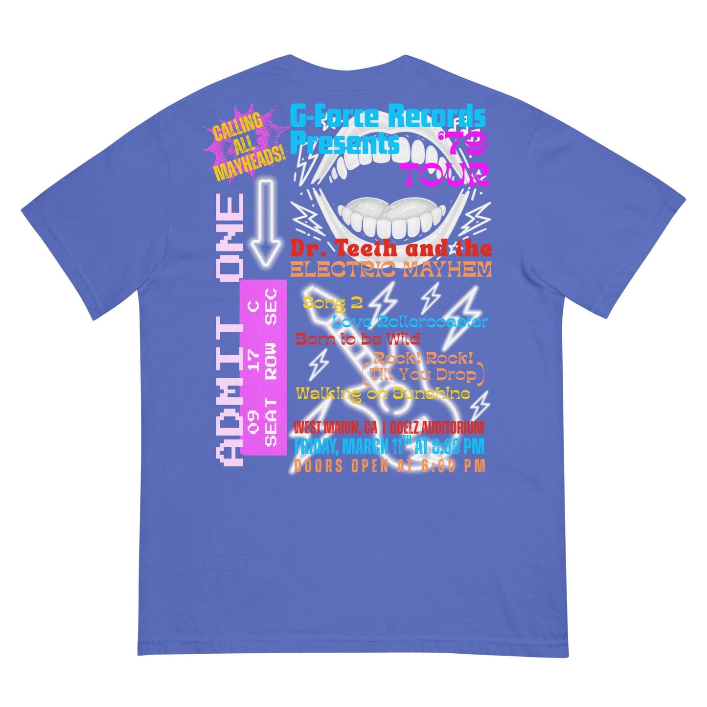 Muppets Rock n Roller Coaster Shirt