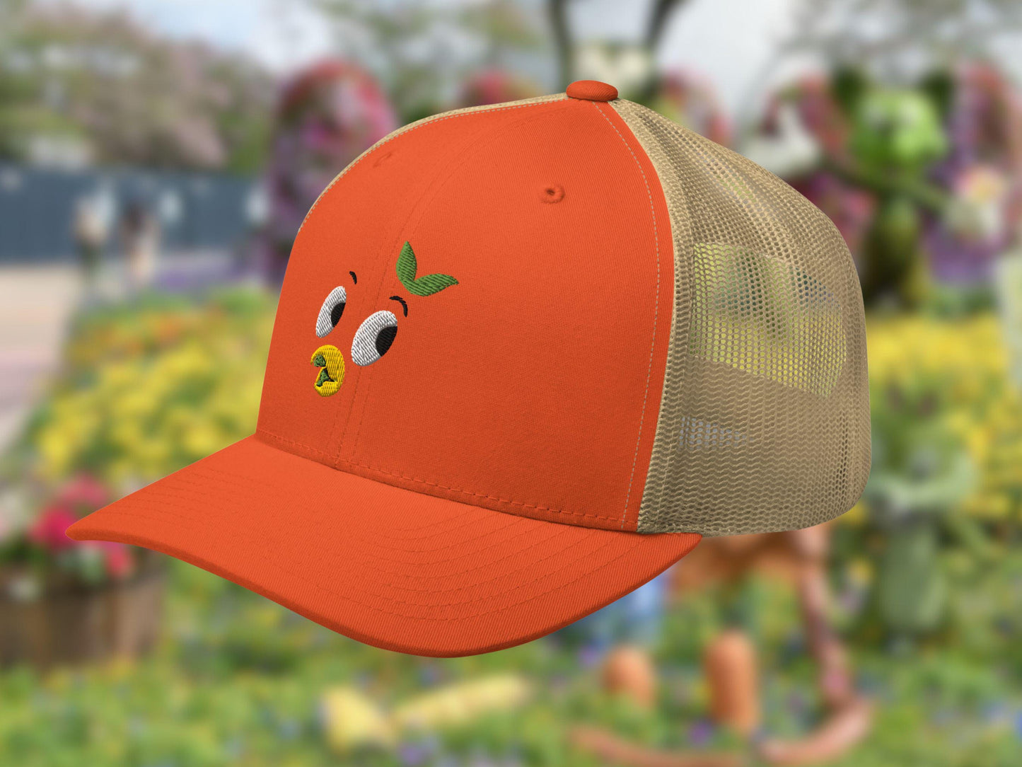EPCOT Orange Bird Embroidered Trucker Hat