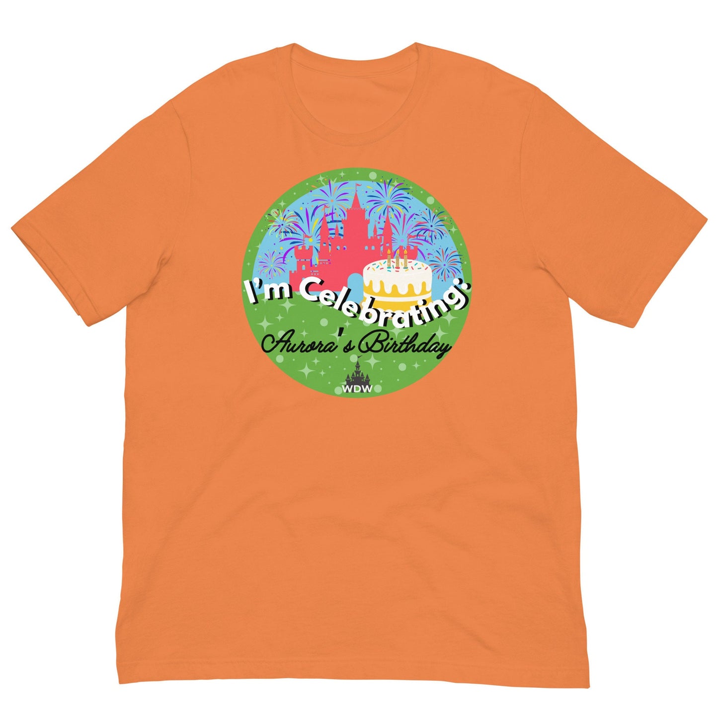 Custom 'I'm Celebrating' Disney Family Bella Canvas T-Shirt