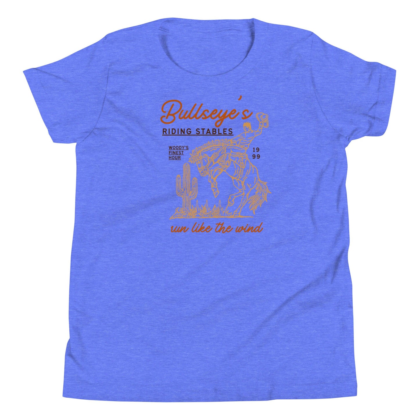 Bullseye's Riding Stables Youth Tee, Subtle Disney Family Shirt