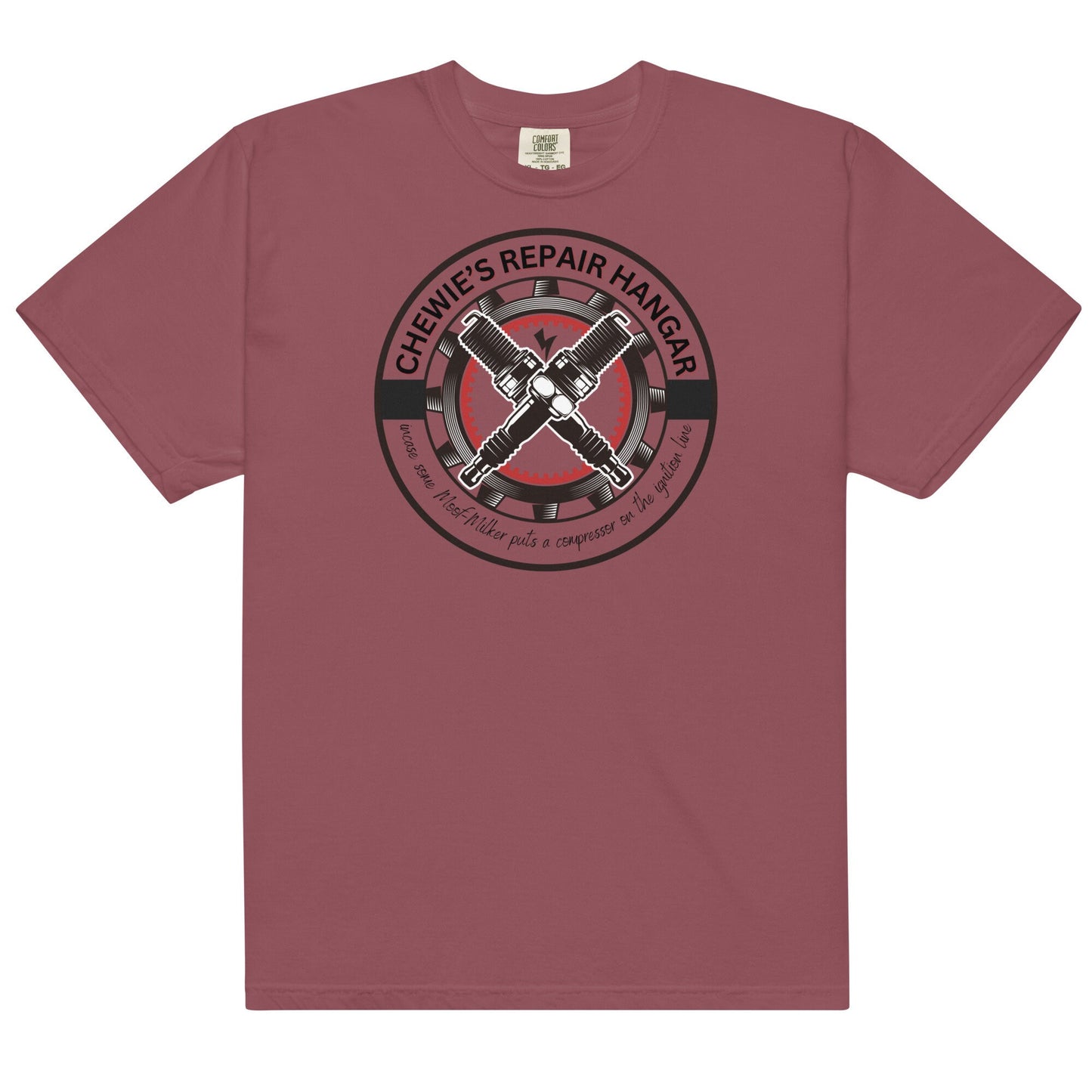 Chewie's Repair Hangar Disney T-Shirt, Moof-Milker, Comfort Colors