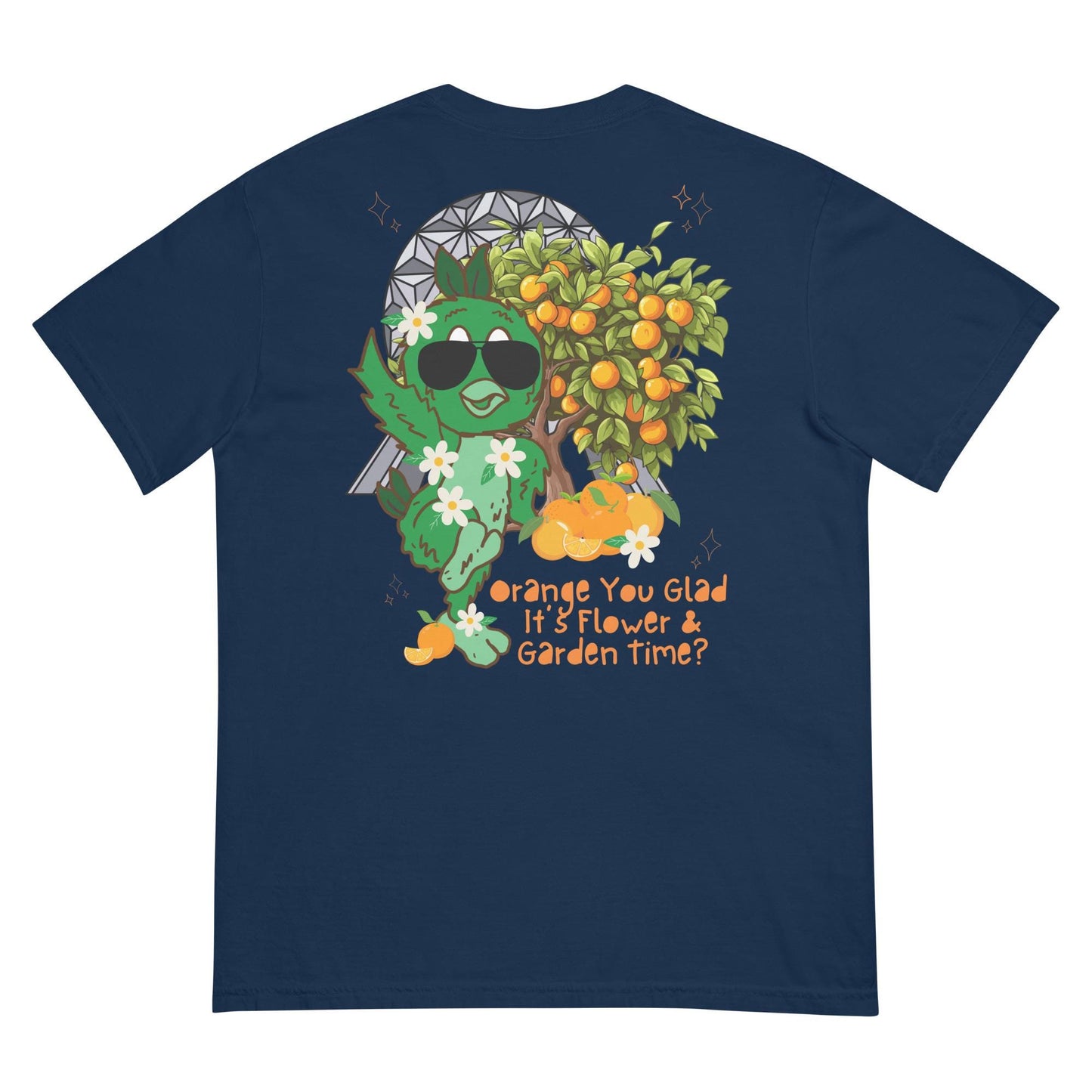 Orange Bird Topiary Shirt, Flower and Garden Festival, Disney EPCOT