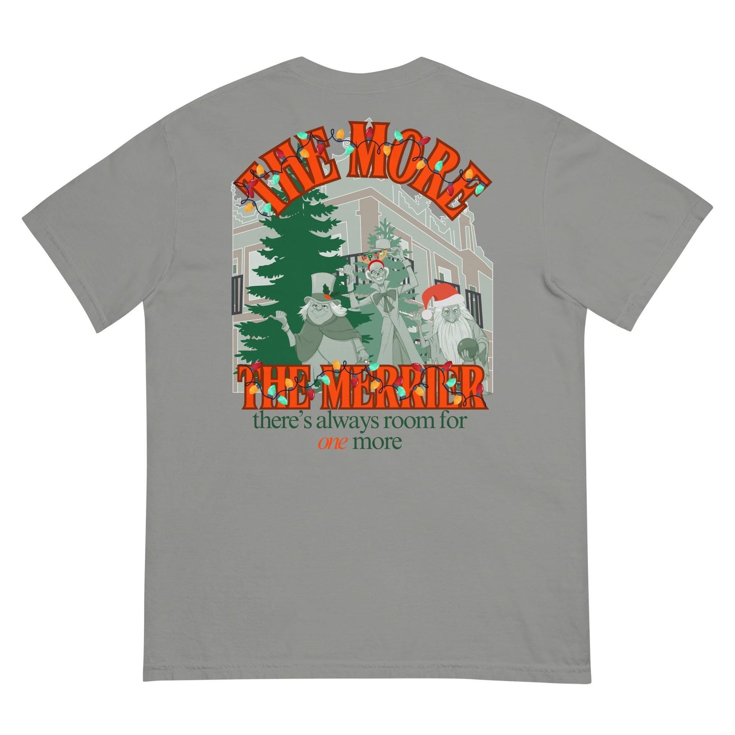 Haunted Mansion Christmas Shirt, Disney Hitchhiking Ghosts Holiday Tee