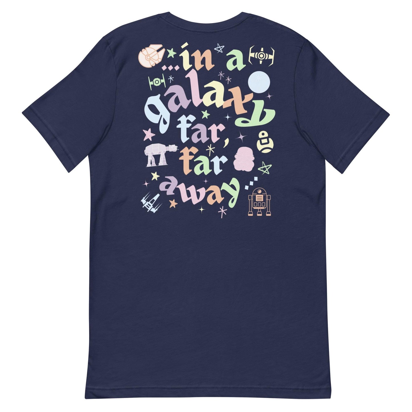 Star Wars Disney Mom Shirt, Subtle Galaxy Bella Canvas Tee