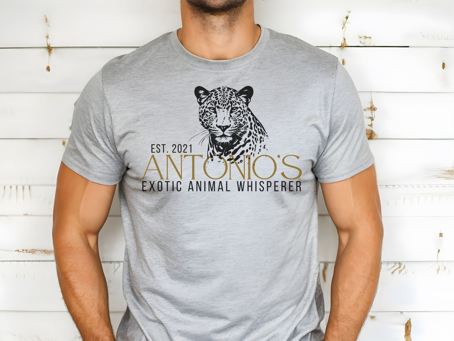 Antonio's Animal Whisperer Disney Shirt, Bella Canvas Unisex Tee
