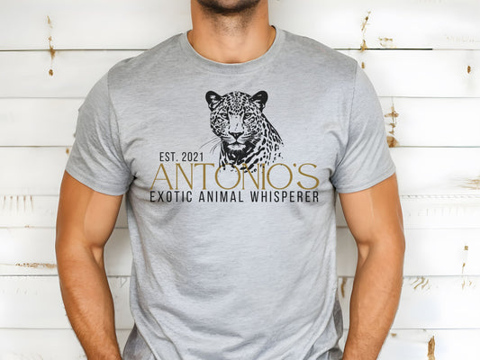 Antonio's Animal Whisperer Disney Shirt, Bella Canvas Unisex Tee