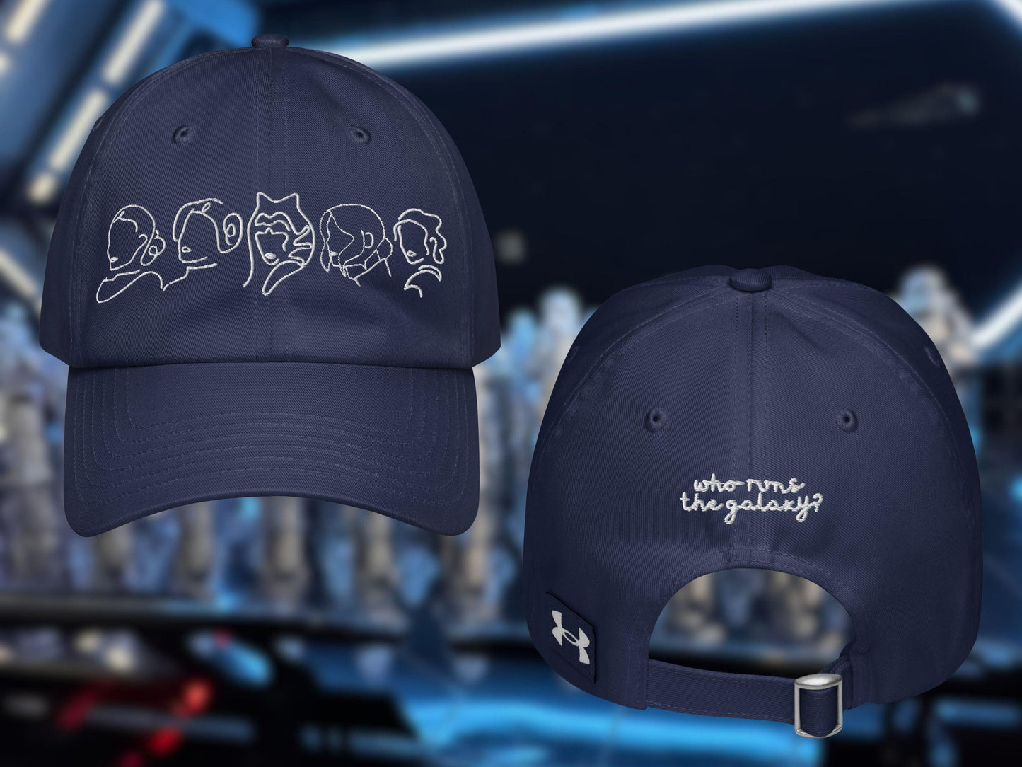 Star Wars Women of the Galaxy Under Armour Hat: Padme, Leia, Ahsoka