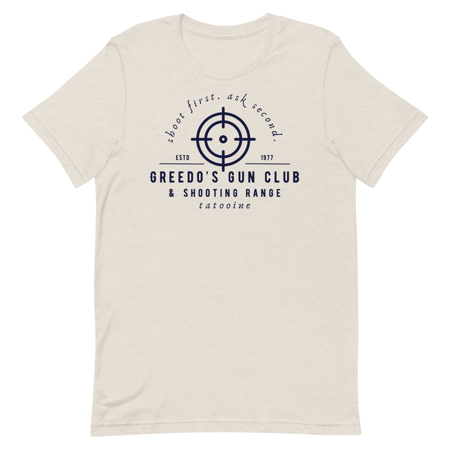 Greedo's Shooting Range Shirt, Star Wars Inspired Bella Canvas Tee