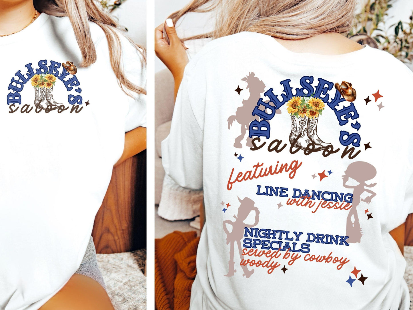 Bullseye's Saloon Toy Story Comfort Colors T-Shirt