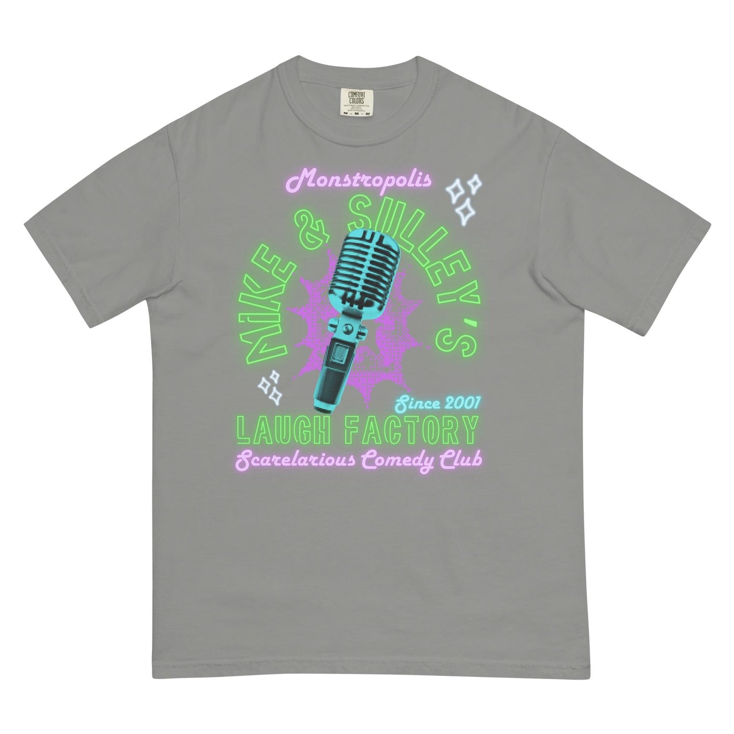 Monsters Inc Laugh Factory Shirt, Disney Pixar Comfort Colors Tee