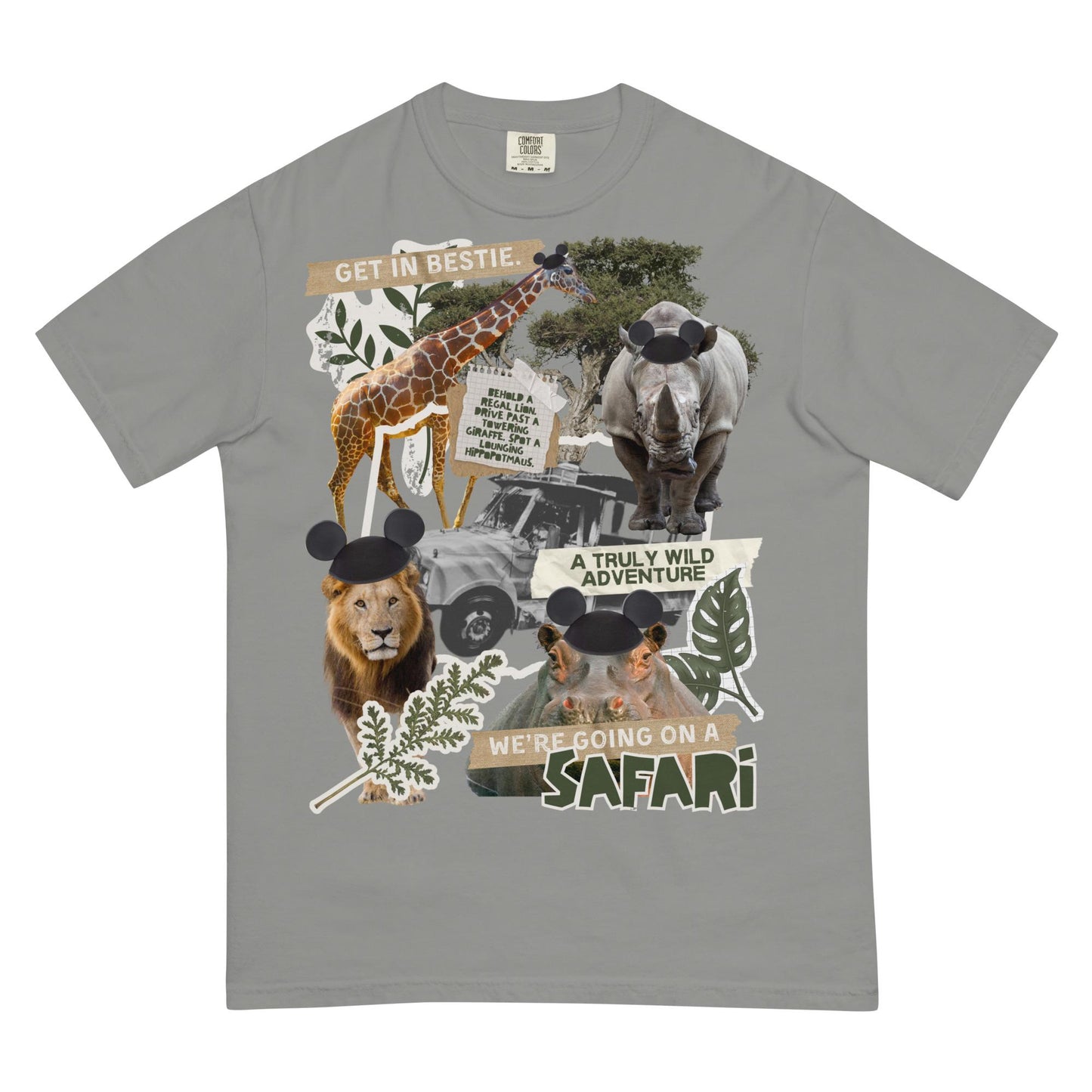 Disney Animal Kingdom Safari Comfort Colors Shirt