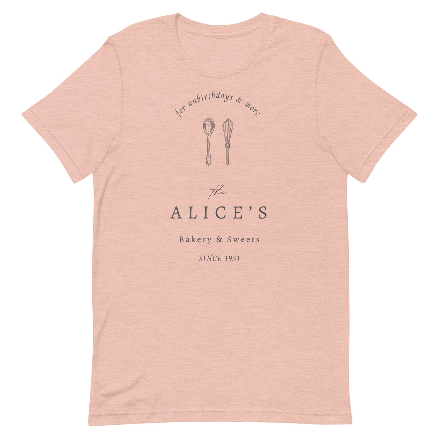 Alice's Bakery Bella Canvas T-Shirt, Subtle Disney Family Matching Shirt