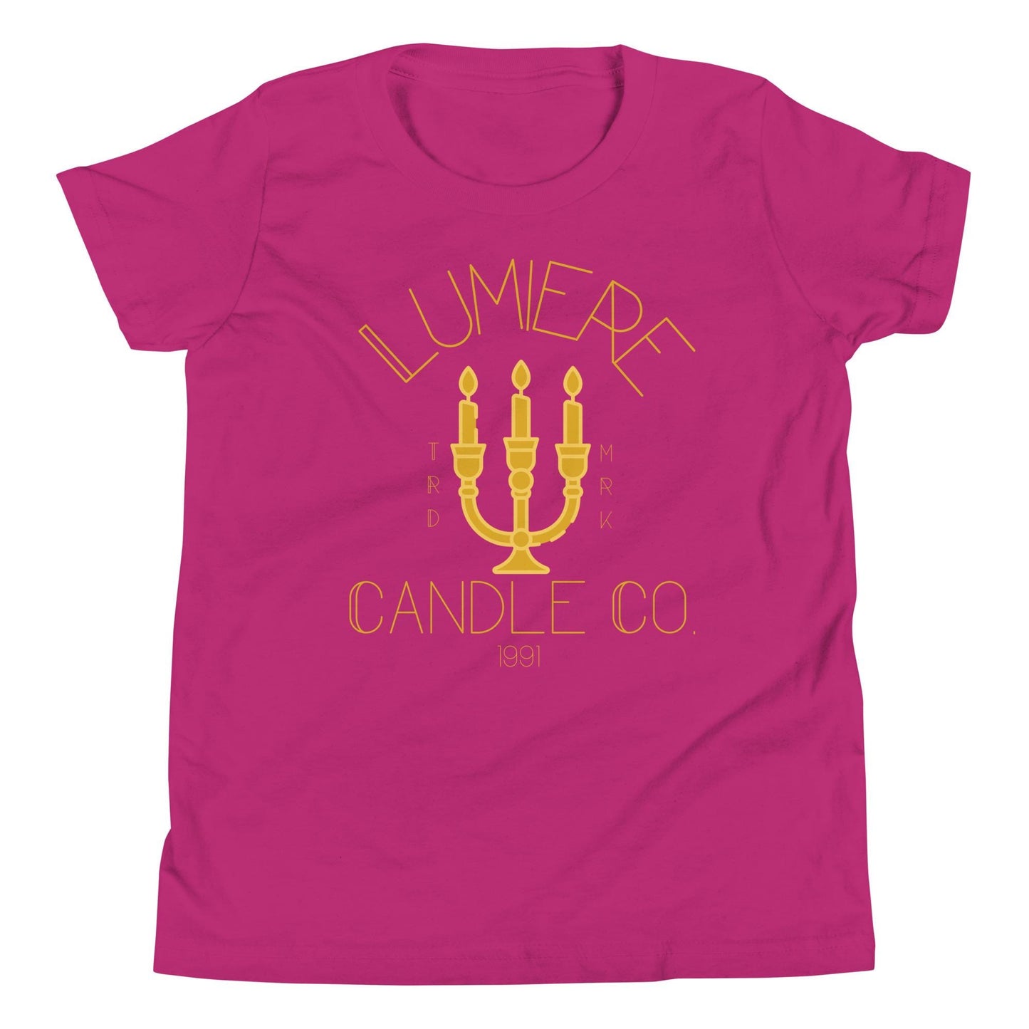 Lumiere Youth Shirt: Beauty and the Beast Bella Canvas Tee