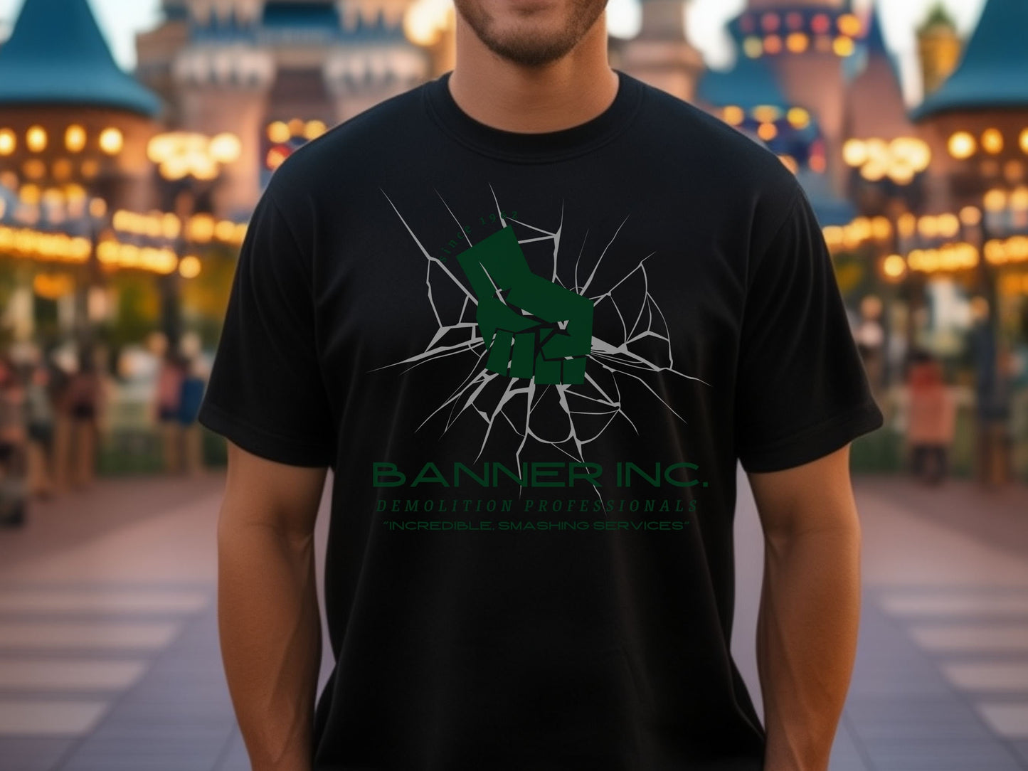 Banner's Demolition Services Shirt: Bella Canvas Unisex Tee