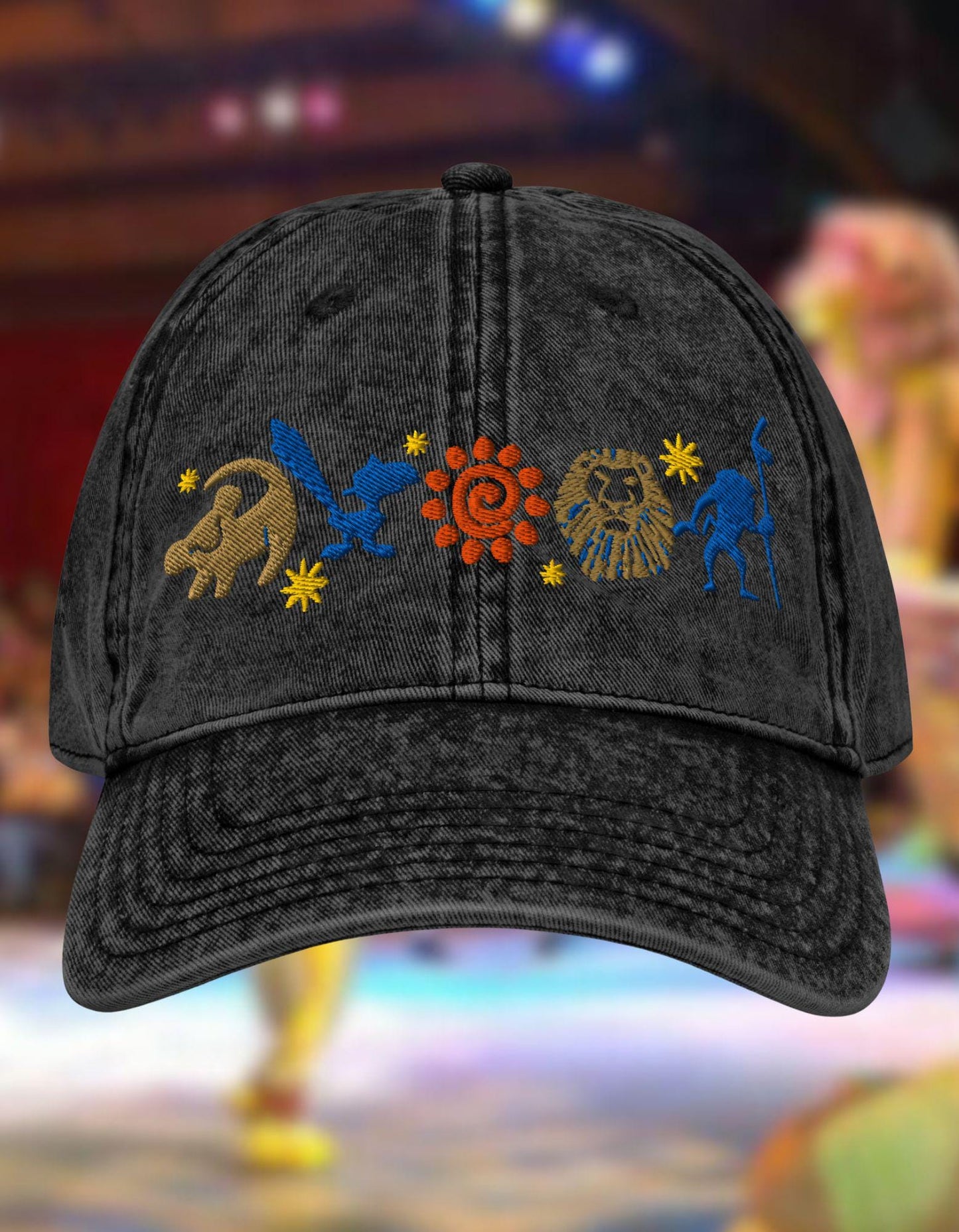 Lion King Icon Embroidered Vintage Dad Hat