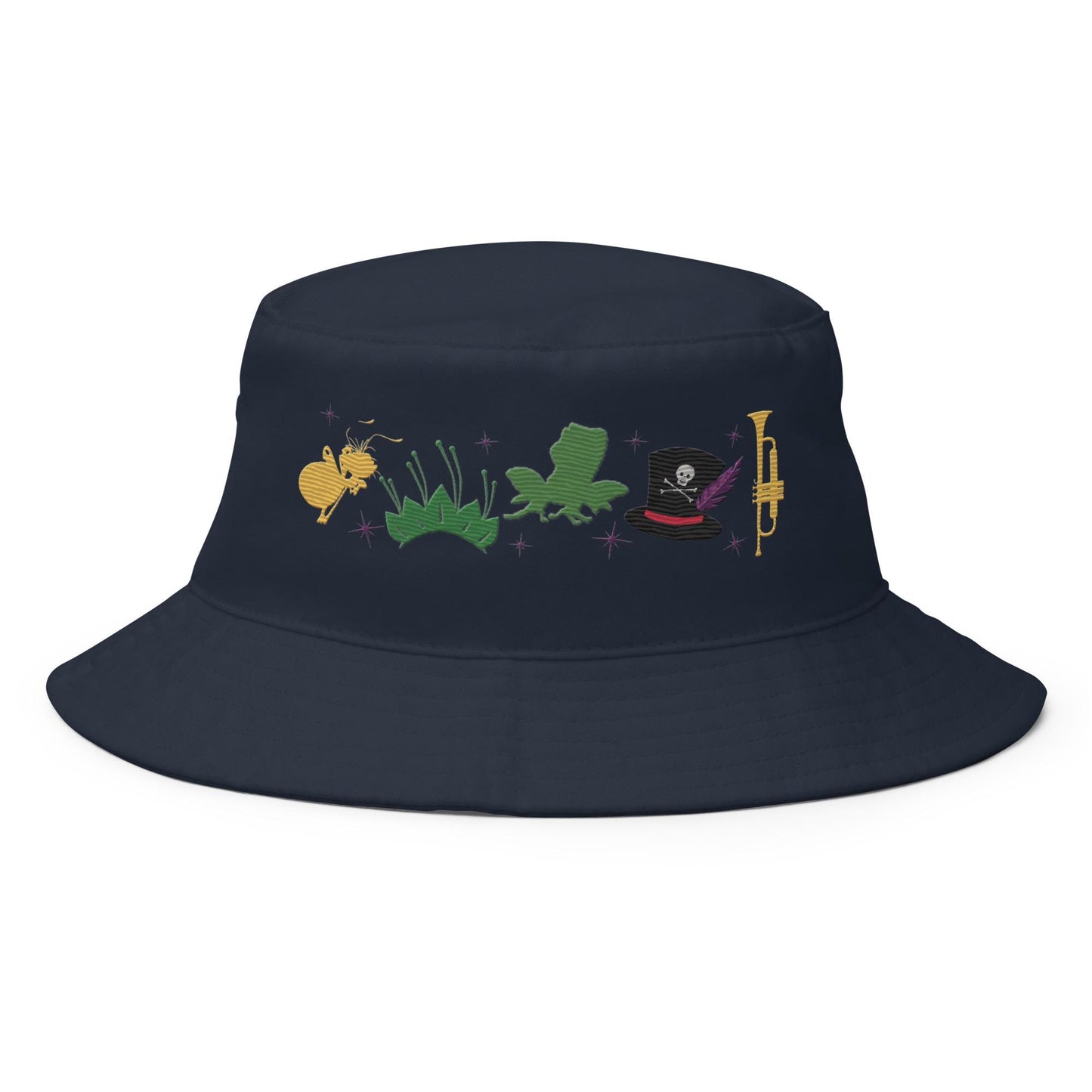 Princess and the Frog Bucket Hat: Subtle Icon Cotton Twill