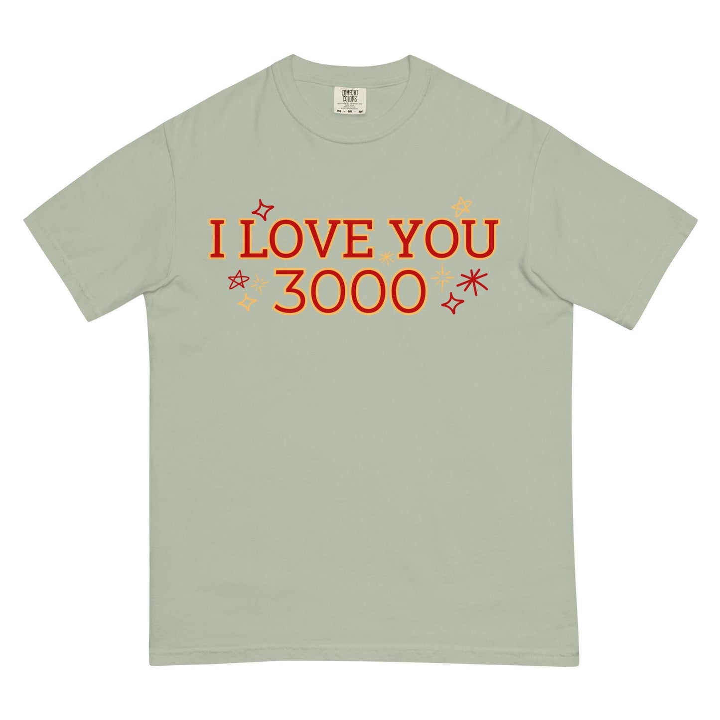 I Love You 3000 Iron Man Comfort Colors Shirt