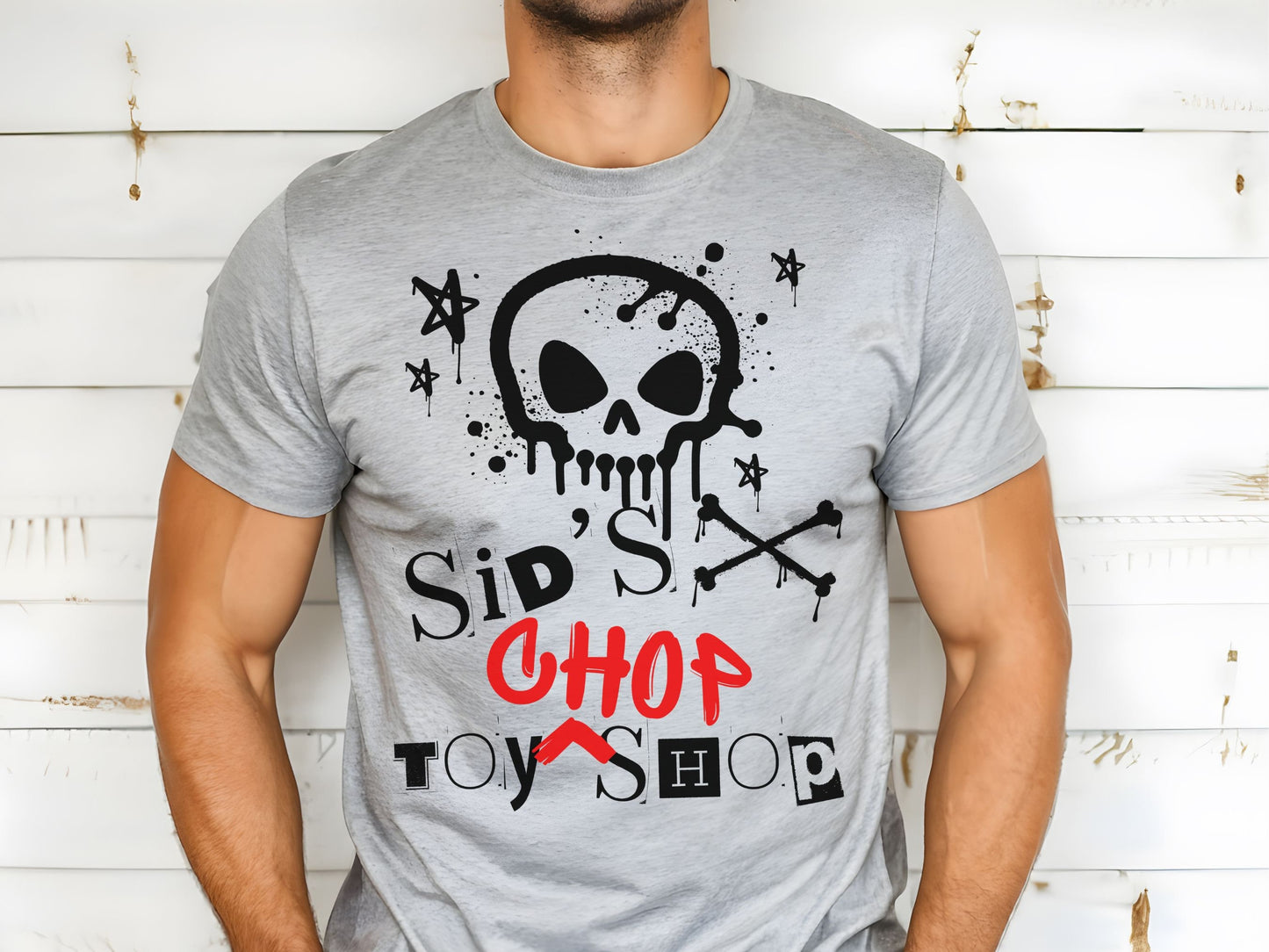 Sid's Toy Chop Shop Disney Shirt, Bella Canvas Unisex Tee