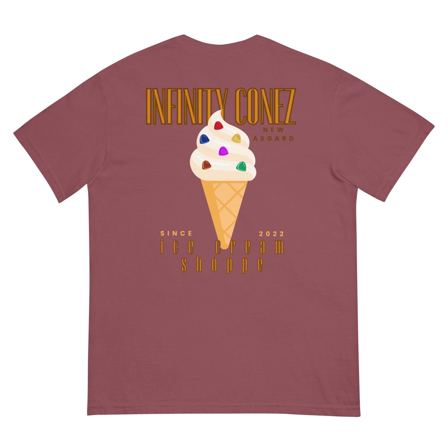 Infinity Conez T-Shirt, Avengers Inspired, New Asgard Ice Cream