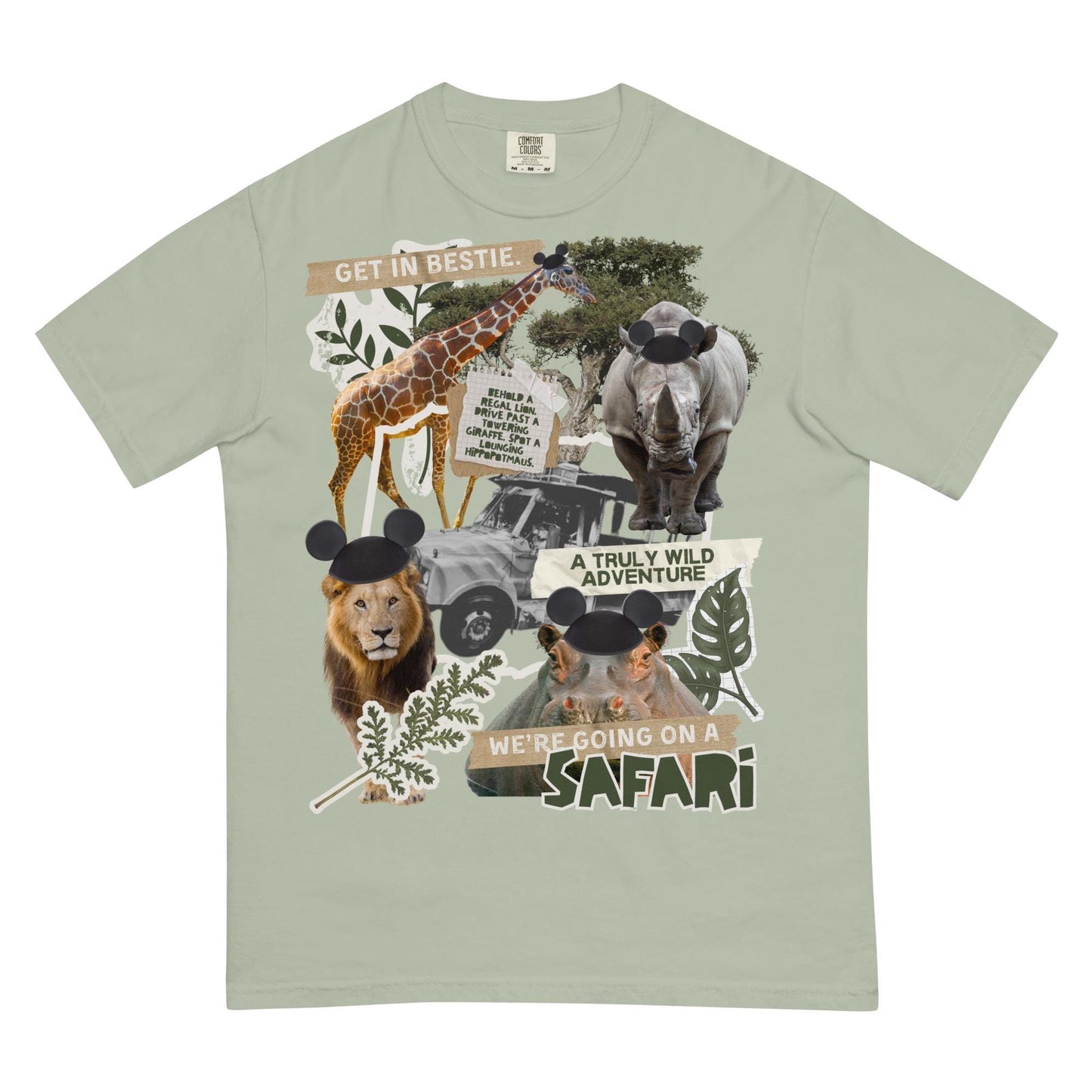 Disney Animal Kingdom Safari Comfort Colors Shirt