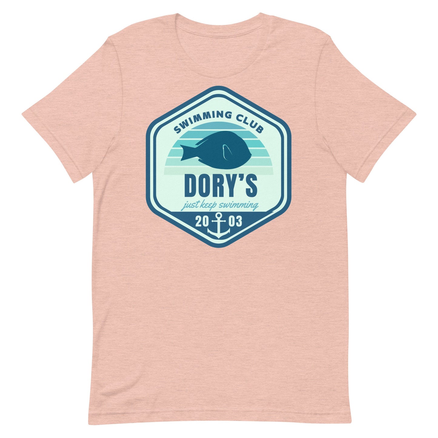 Dory's Swimming Club Bella Canvas T-Shirt, Subtle Disney Family Shirt