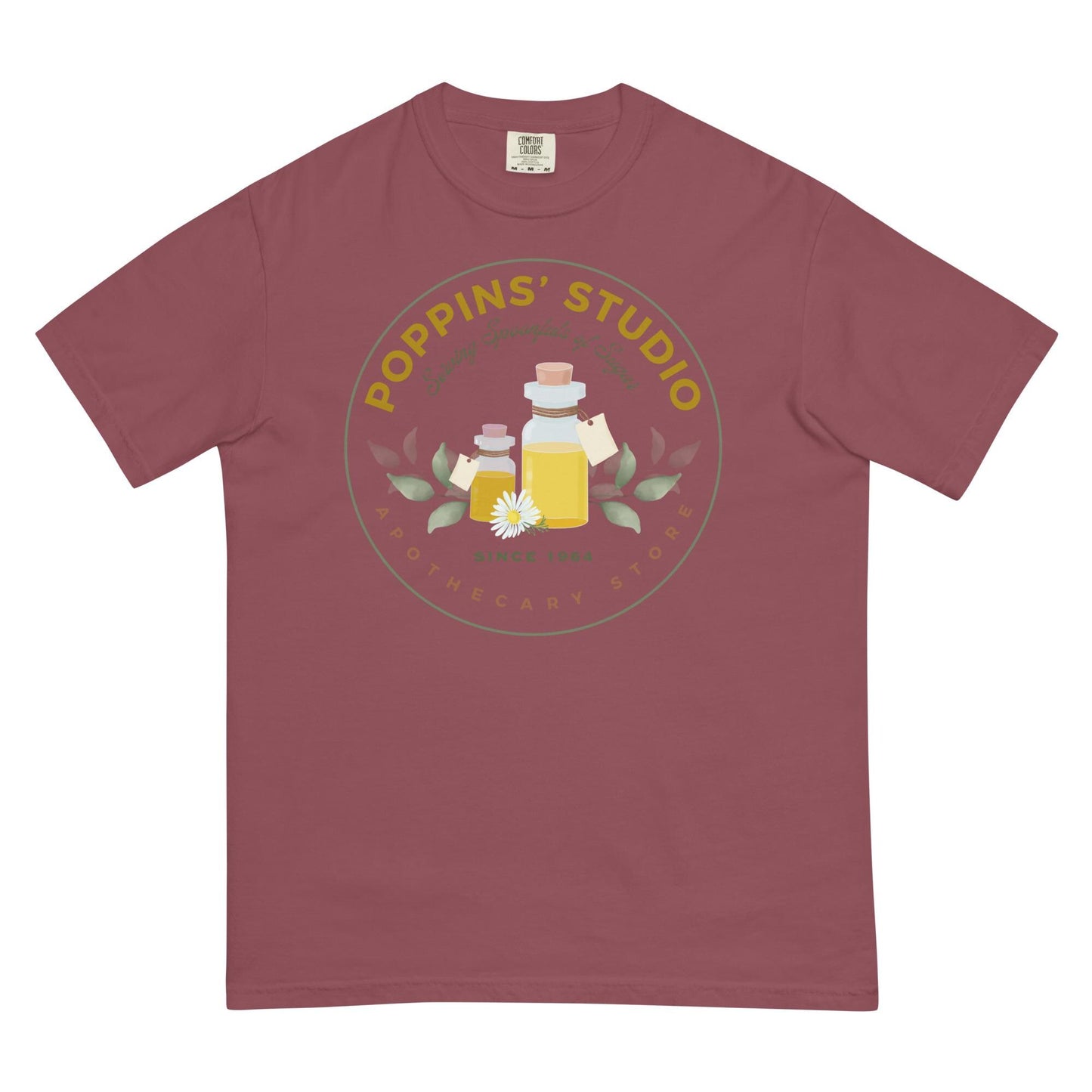 Mary Poppins Apothecary, Disney EPCOT Comfort Colors Garment Dyed Heavyweight T-Shirt, Disney Adult Shirt