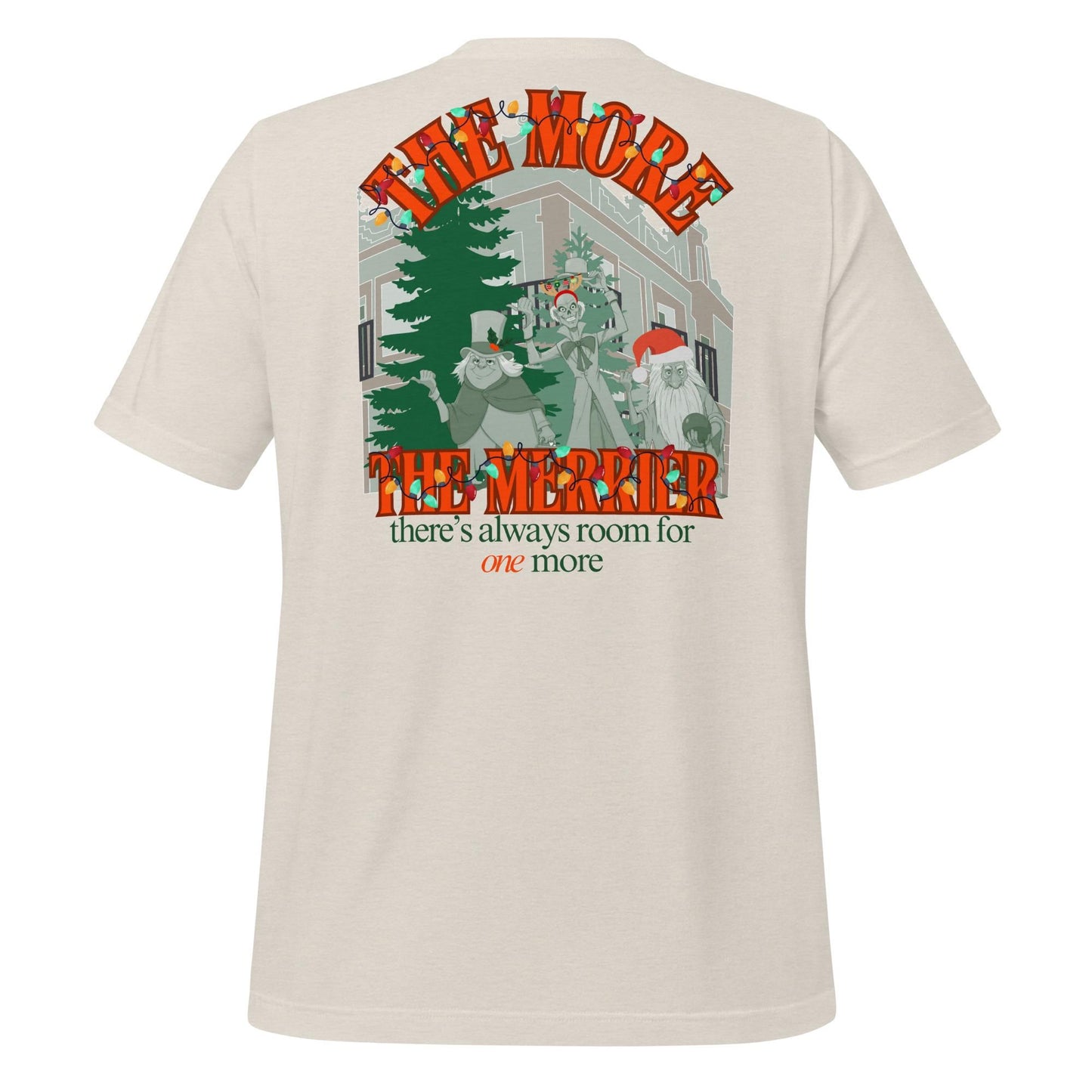 Haunted Mansion Christmas T-Shirt: Hitchhiking Ghosts Holiday Tee