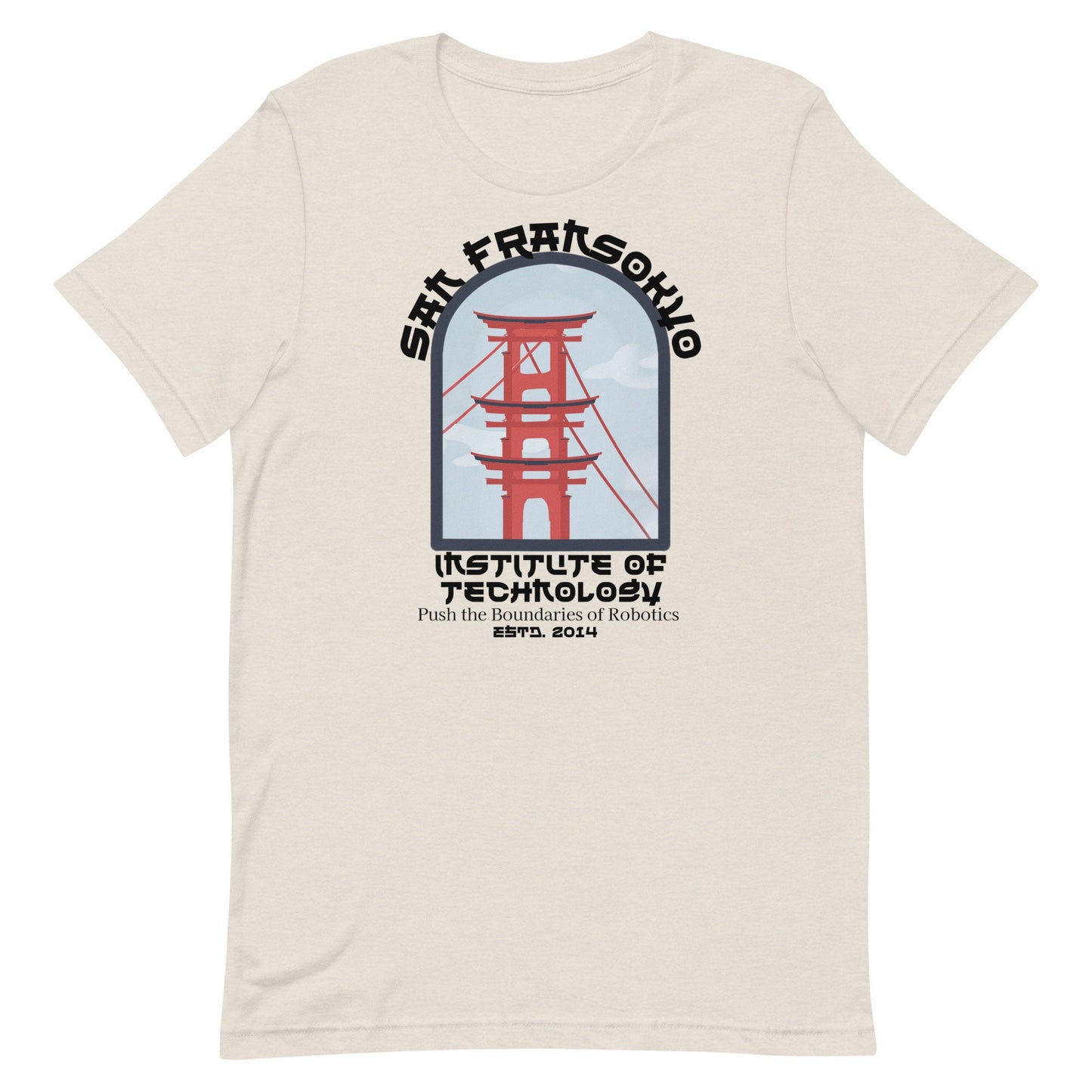 San Fransokyo Institute of Technology Shirt, Subtle Disney Bella Canvas Tee