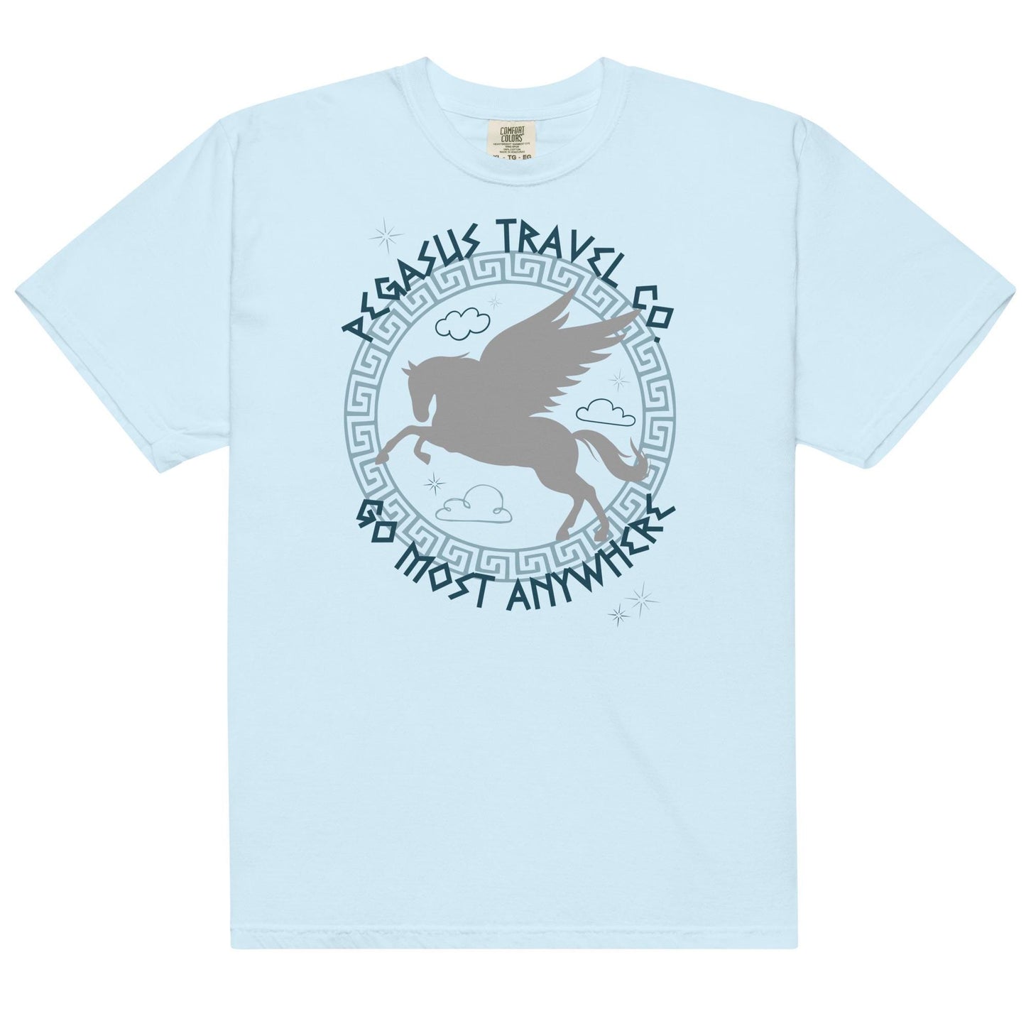 Disney Hercules Pegasus Comfort Colors Shirt, Pegasus Travel Co