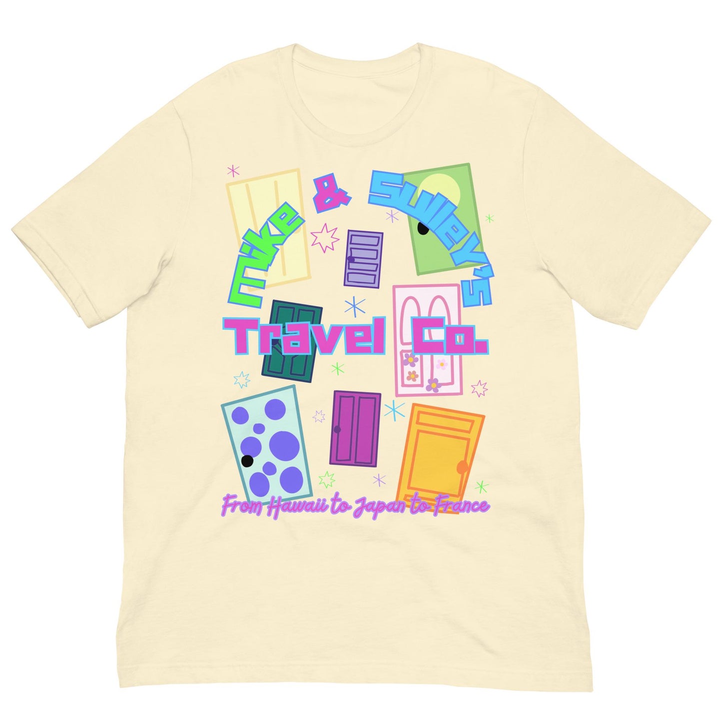 Monsters Inc Disney Inspired Mike and Sulley's Travel Co. Bella Canvas Shirt, Monsters Inc Mike and Sulley Disney Women's Shirt