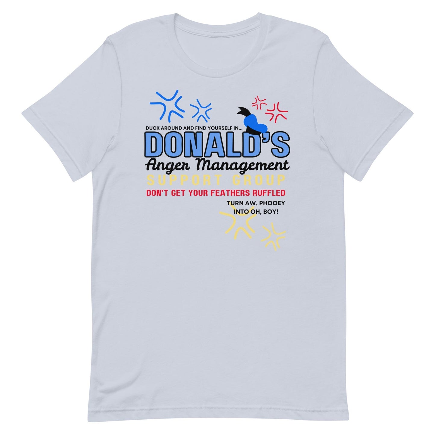 Funny Donald Duck Anger Management Shirt – Disney Graphic Tee