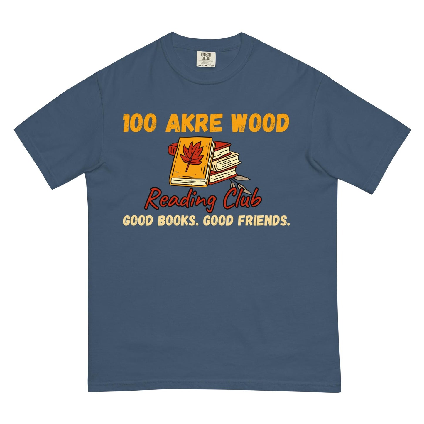 Winnie the Pooh Inspired Owl Reading Club Shirt, 100 Akre Wood Comfort Color Shirt