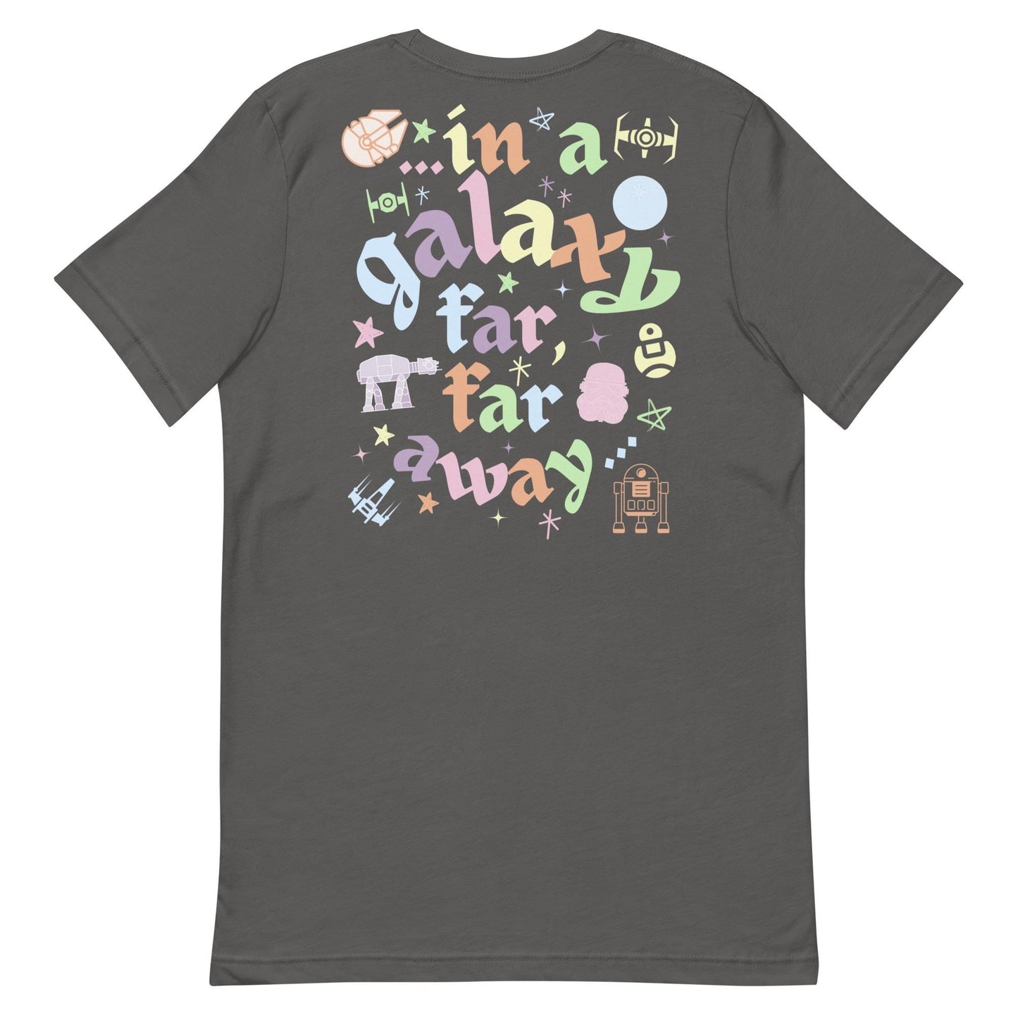 Star Wars Disney Mom Shirt, Subtle Galaxy Bella Canvas Tee