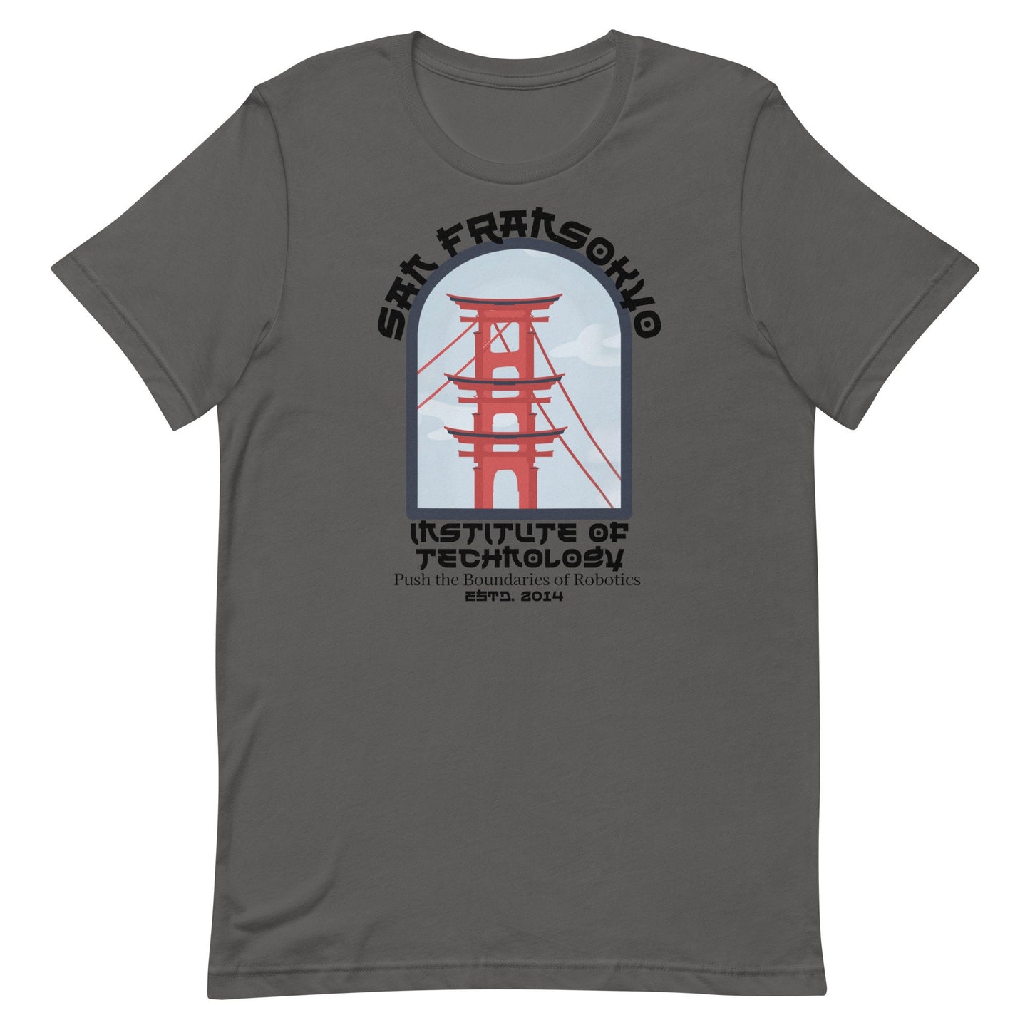 San Fransokyo Institute of Technology Shirt, Subtle Disney Bella Canvas Tee