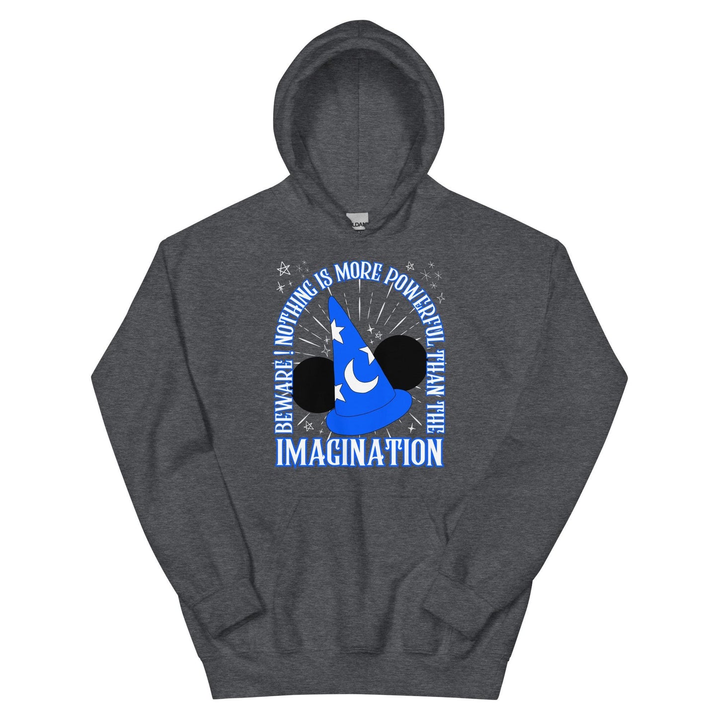 Sorcerer Mickey Fantasmic Hoodie, Disney Adult Unisex Sweatshirt