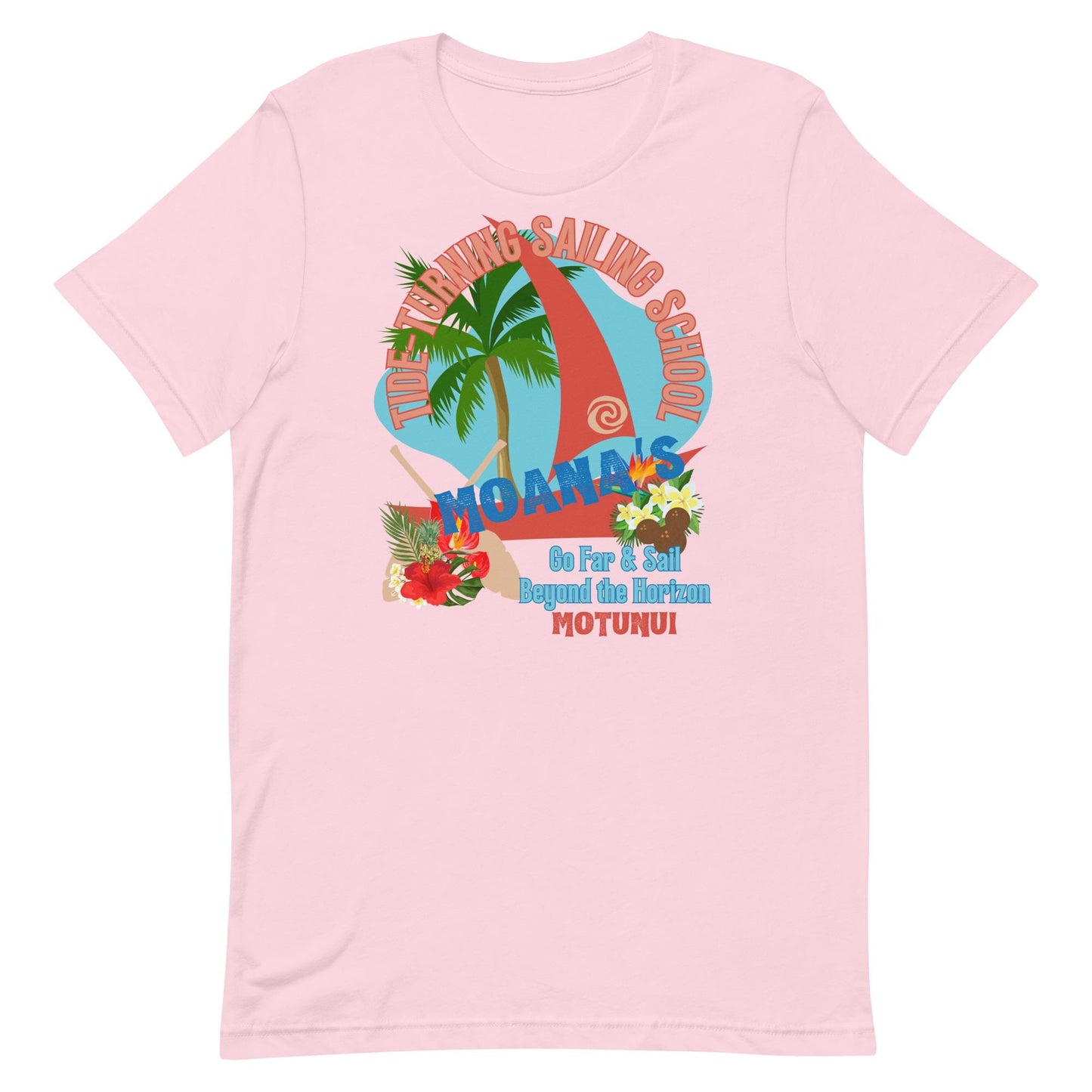 Moana Sailing School Shirt, Polynesian Disney Family Vacation Tee
