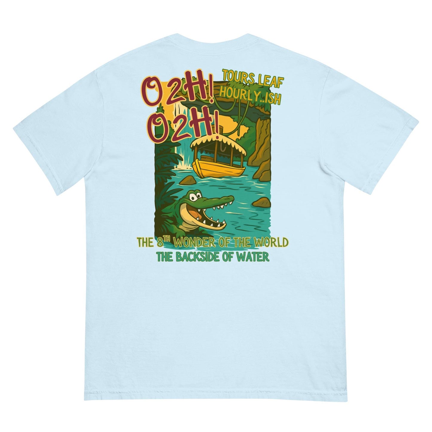 Disney Jungle Cruise Backside of Water Comfort Colors Shirt