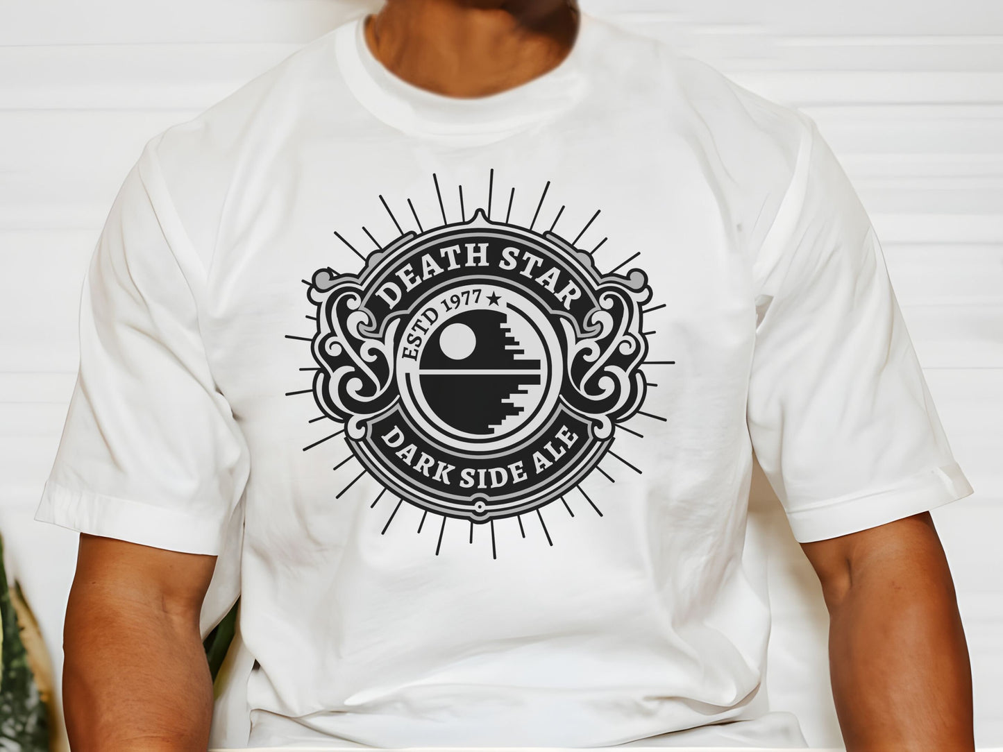 Death Star Dark Ale T-Shirt, Bella Canvas Disney Family Tee