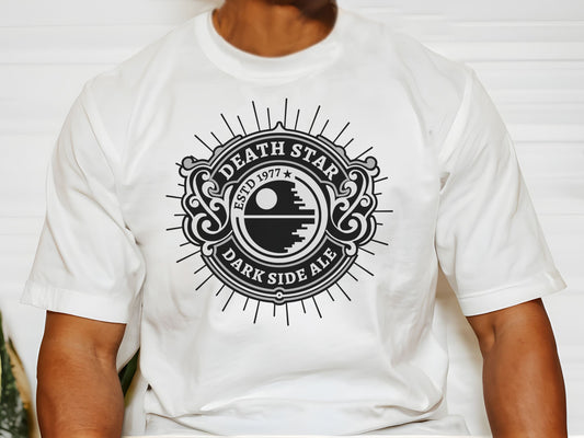 Death Star Dark Ale T-Shirt, Bella Canvas Disney Family Tee