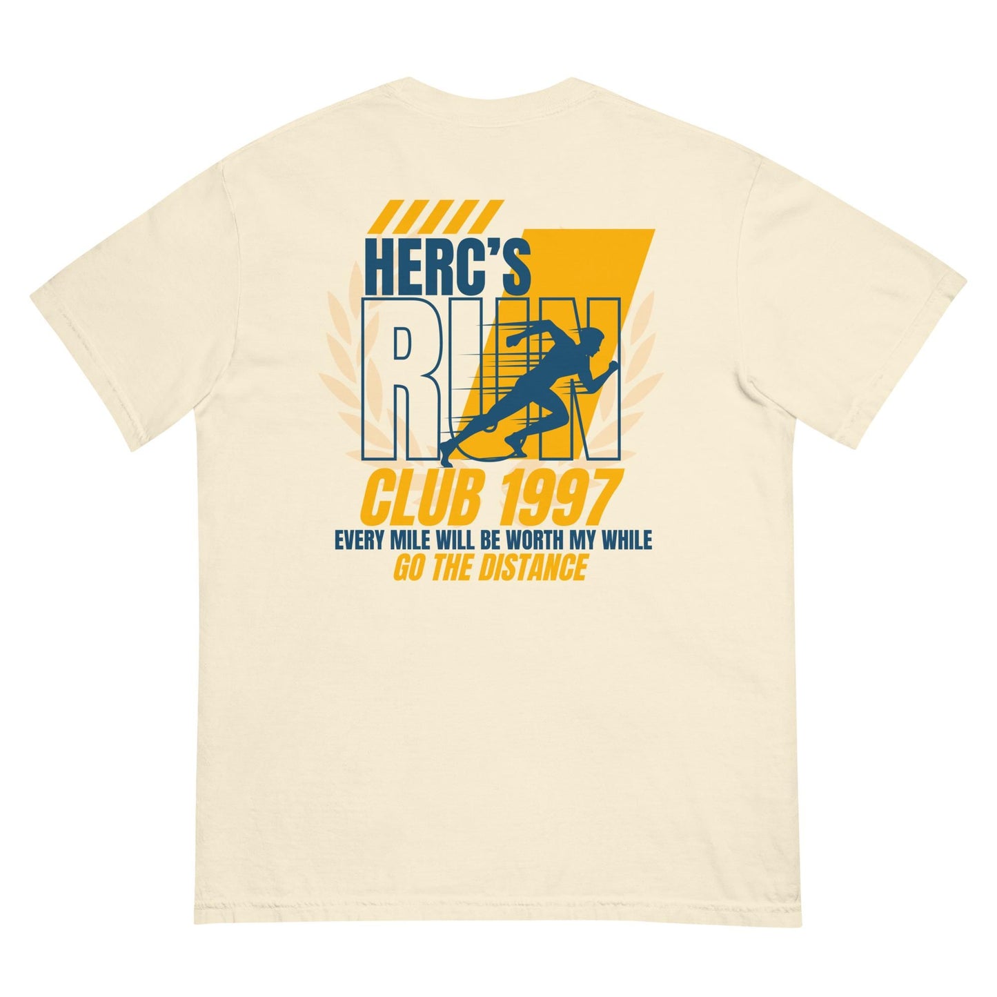 Disney Hercules Run Club Shirt, Comfort Colors Go the Distance Tee