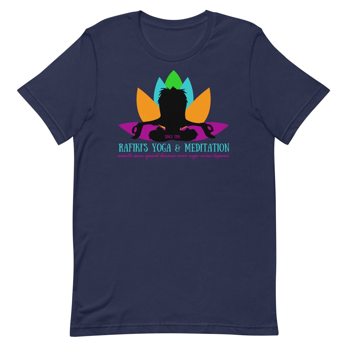 Rafiki's Yoga Meditation Shirt, Lion King, Bella Canvas Tee