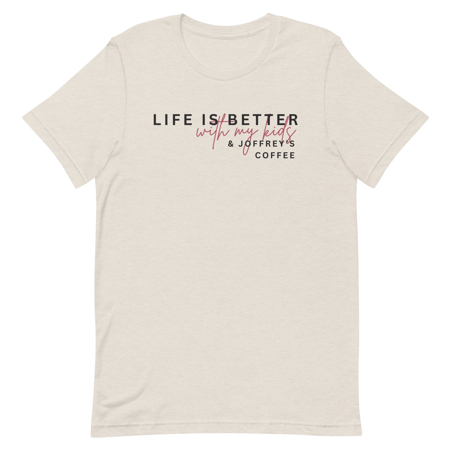Disney Mom Bella Canvas T-Shirt, Joffrey's Coffee Shirt