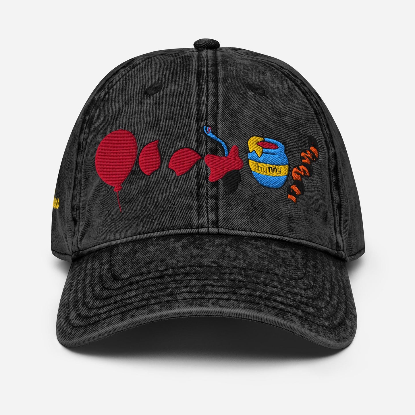 Winnie the Pooh 100 Akre Woods Embroidered Vintage Icon Hat