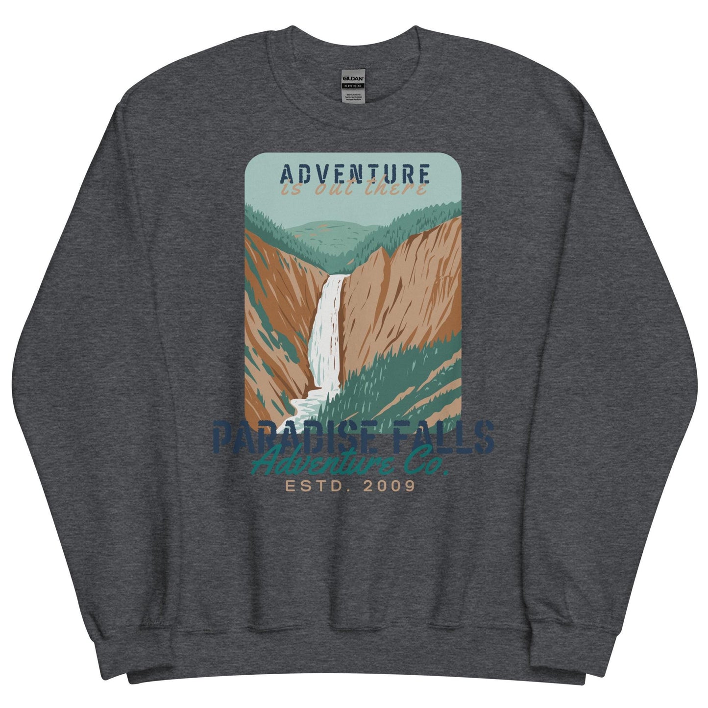 Disney Up Paradise Falls Sweatshirt – Adventure is Out There Unisex Crewneck