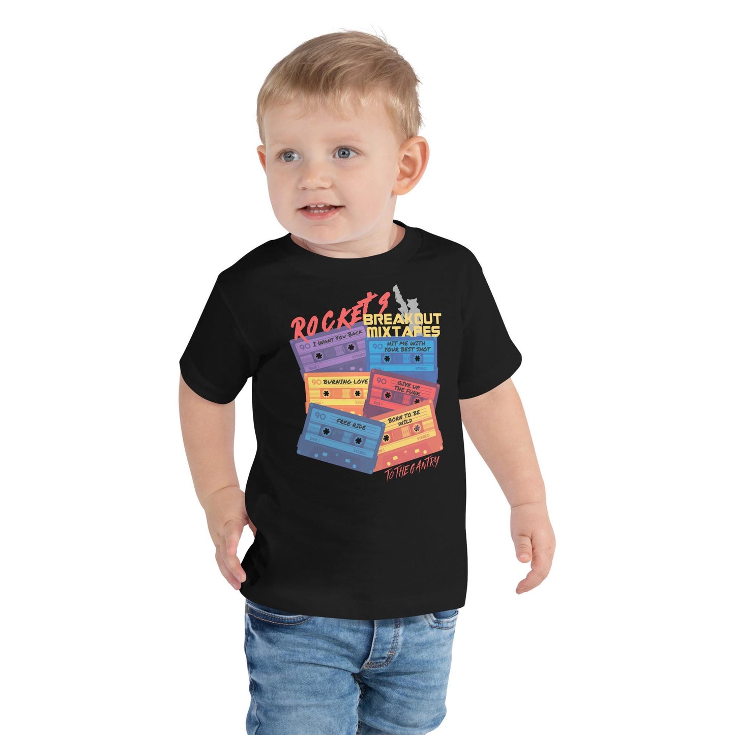 Rocket's Mixtape Toddler T-Shirt: Guardians of the Galaxy Bella Canvas Tee