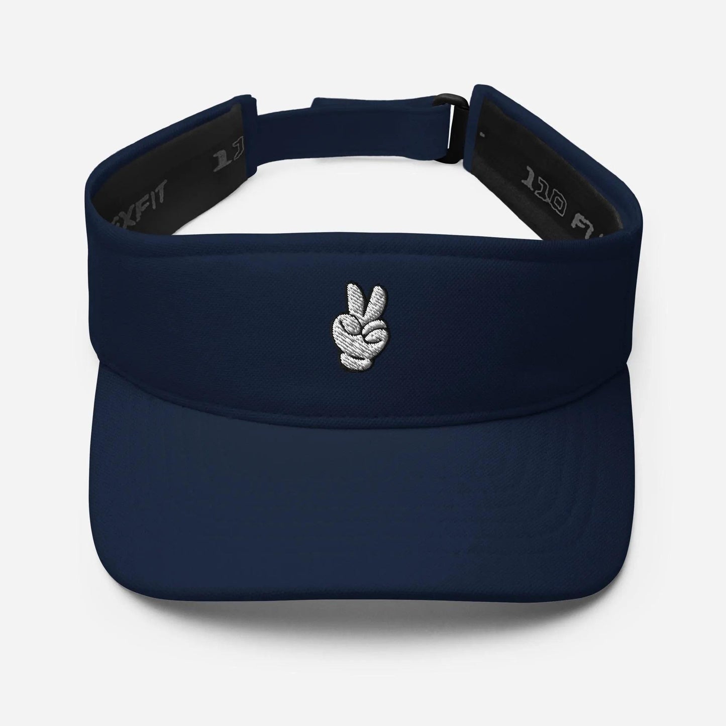 Subtle Mickey Peace Hand Visor, Disney Visor